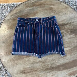 AE Striped Denim Women's skirt size 2